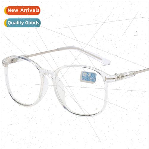 New transparent finished myopia glasses 100-600 degrees men