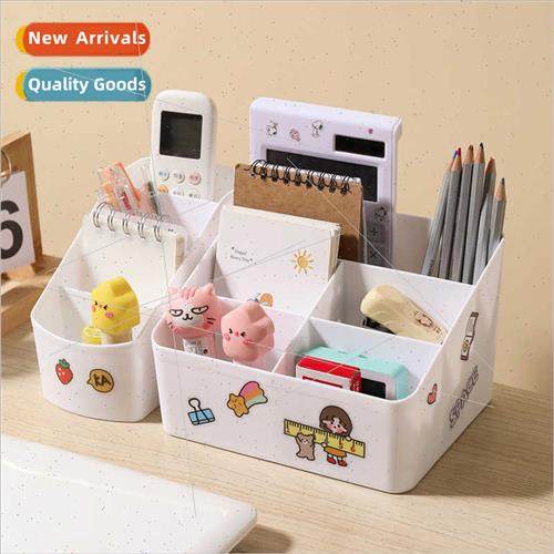 mple storage box plastic multi-compartment remote control sm