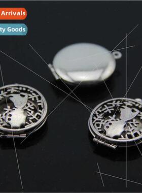 Magic box pendant DIY jewelry accessories villain hollow pen