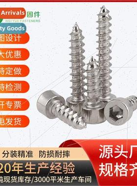 Grade 8.8 ckel plated Cylinder head hexagon socket head tapp