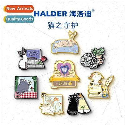 short blue cat brooch Ragdoll cat amese cat orange cat small