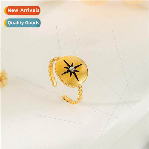 Europe fashion simple high-level sense stainless steel gold