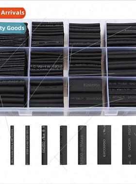 650pcs Flame Retardant Heat Shrinkable Tubing Wire Protectio