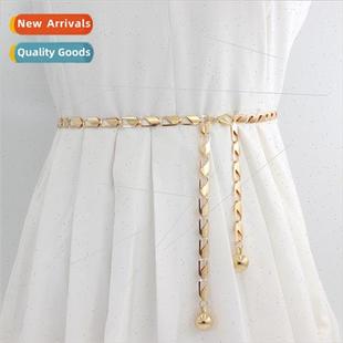 ladies waist chain versatile fashion hooks Metal adjustable
