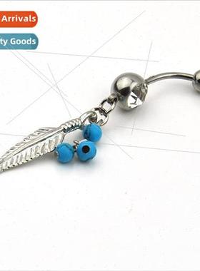 Piercing Jewelry Turquoise Dreamcatcher Belly Button Ring Be