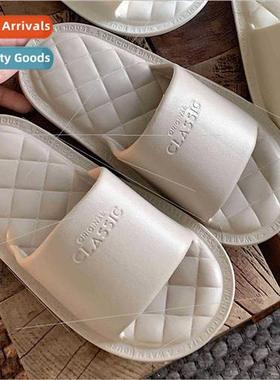 Summer EVA Korean  simple comtable diamond lattice couple ho