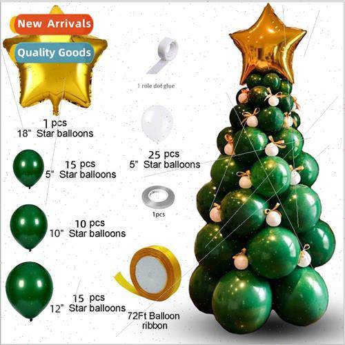 Christmas Tree Balloon Combo Set Christmas Small Column Mall