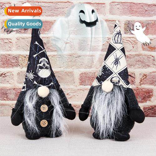 New Halloween ghost festival black whe skull faceless old ma