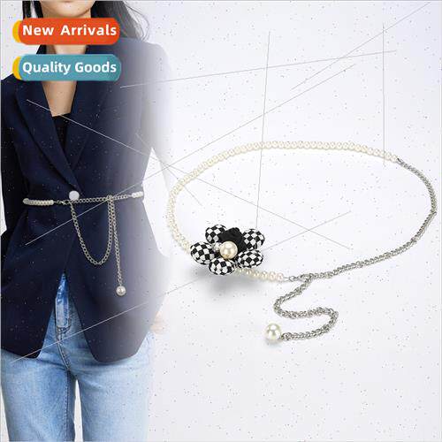 Waist chain female accessories thin belt dress skirt crystal