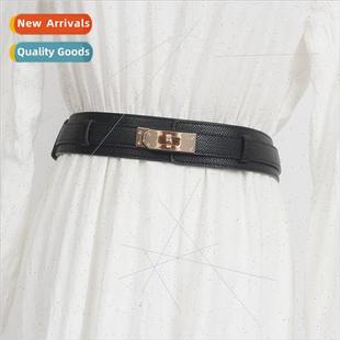 two buckle girdle adjustable way female belt wide lock New