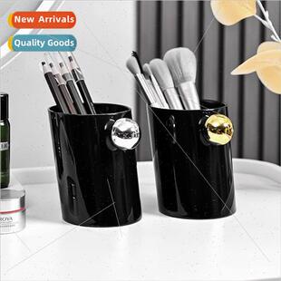 Barrel Storage Bucket Creative Slant Brush Desktop Makeup