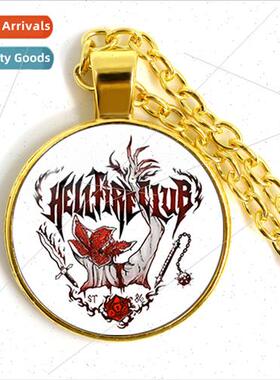 New Fashion Weird Tales Timeless Gemstone Pendant Gold Neckl