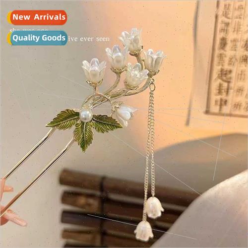 Hairpin female ancient new Chinese platter hairpin hairpin s