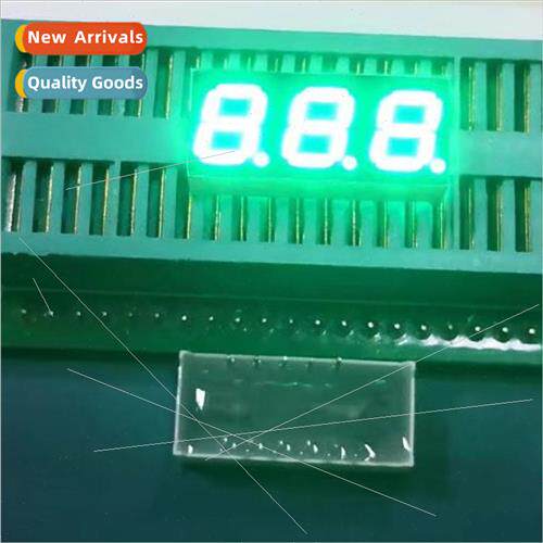 LED Digal Tube 0.28 inch 3 b Emerald Green 2381AGG Common Ne