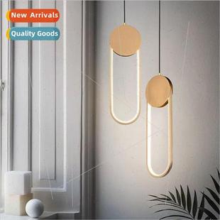 shaped chandelier modern bed Scandinavian simple personaly