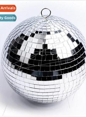 Glass Mirror Reflective Decoration Hanging Balls Bar Club Di