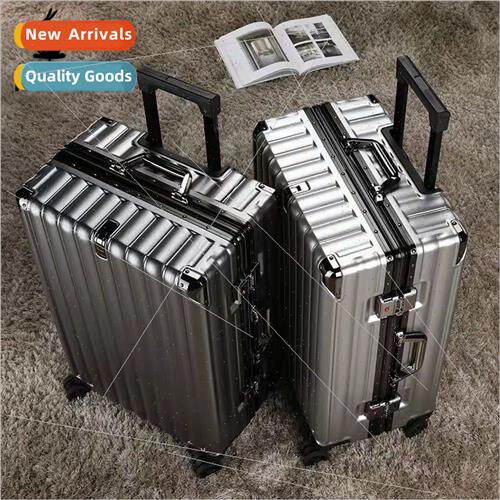 ggage male trolley case new aluminum frame female travel boa