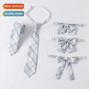 Shirt Lapel Accessory Kwong Tie Lai Grid Bow