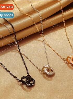Fashion Women Necklace Ring Ring High-class Feeling Collarbo