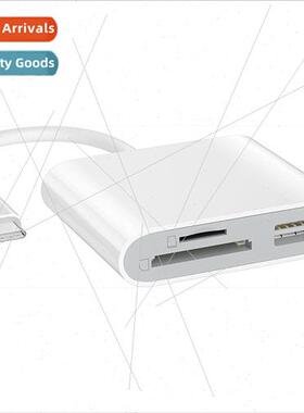 USB-C 3-in-1 card reader read SD TF card U disk cell phone T