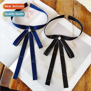 vintage large long tie floatin England women college Bow bow