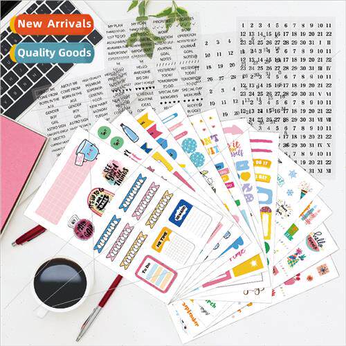 PLANNER STICKER girl fresh plan stickers DIY diary planning