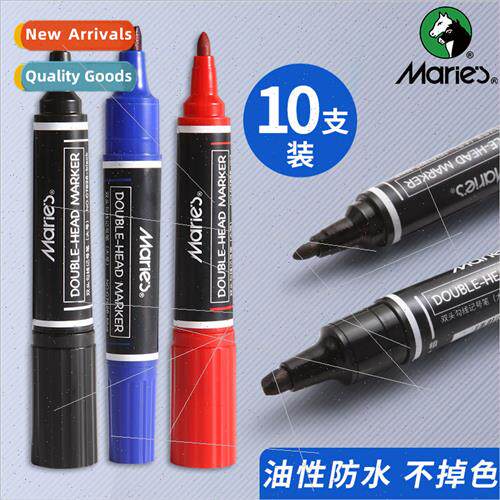 Large double-ended oil-based markers markers waterprooil-res