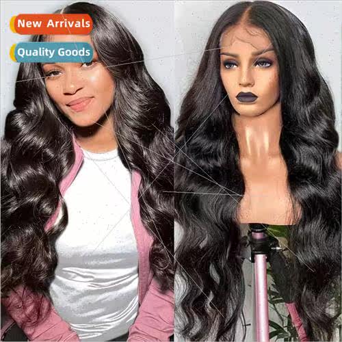 Europe Fashion Front Lace Lace Wig African Big Wave Long Cur