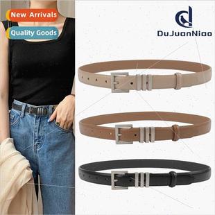 women belt Business leather jea classic versatile