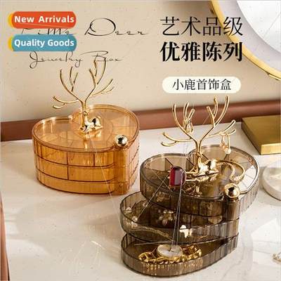 Deer Dream Jewelry Box Organizer Cosmetic Organizer Desktop