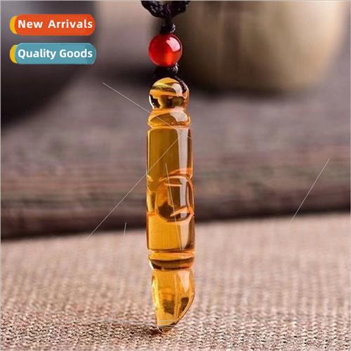 Citrine Wenchang Pen Red Rope Pendant Men Women Gifts 适用St