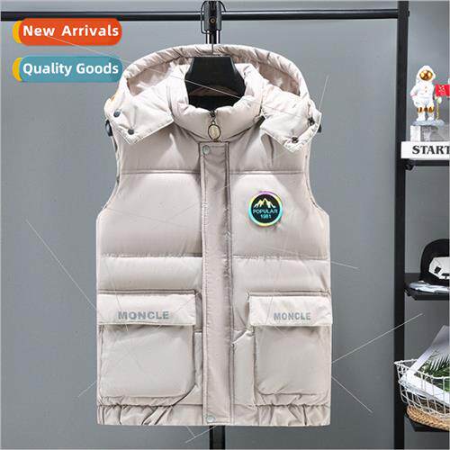 Men vest fall winter down cotton Korean  nd shoulders men lo