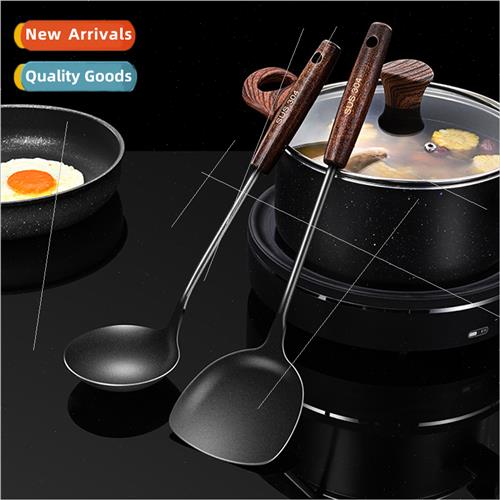304 cooking black tanium frying spoon spatula kchen utensils