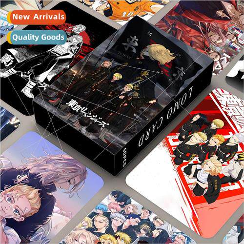 Anime 60 Tokyo Avengers Double ded Small Cards LOMO Cards Bo