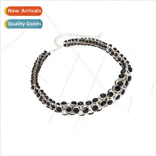 exaggerated splicing diamonds specification necklace not New