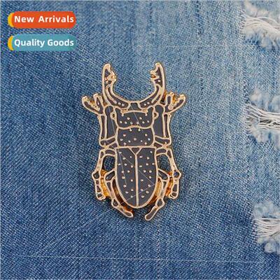 brooches cartoon cute insects Tianniu beetles wh students sh