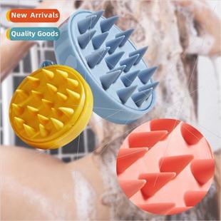 brush massager soft scalp shampoo Shower massage