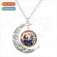 Kaisen Moon Fashion Anime Acc Photo Jujutsu Art New Necklace