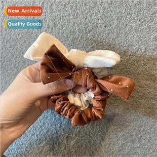 intestine hair versatile bow pill simple large Mori Bow band