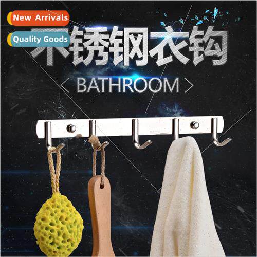 Stainless Steel Clothes Hooks Bathroom Kchen Hooks Cloak Hoo