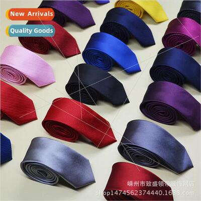 Necktie 5CM Korea narrow tie men casual small tie tapestry s