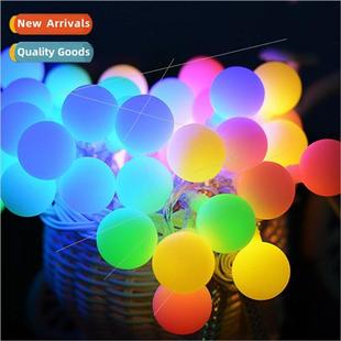 Box LED Orb Solar Str Flashing Battery ghts Outdoor Colorful