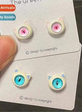 One-eyed ltle monster earrings female niche earrings 2023 ne