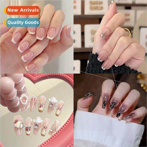 Wear Nail Nail Art Nude Fake Nails Whe Removable Wear Nail F