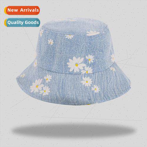 new Korean daisy cowboy fisherman hat retro fashion casual f