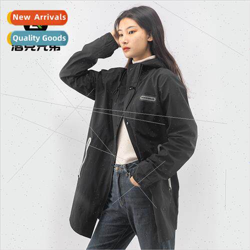 Lengthened raincoat men women  bicycle motorcycle electric c