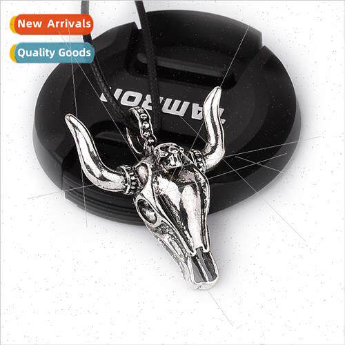 Europe punk hip-hop skull pendant personalized Zodiac bull h