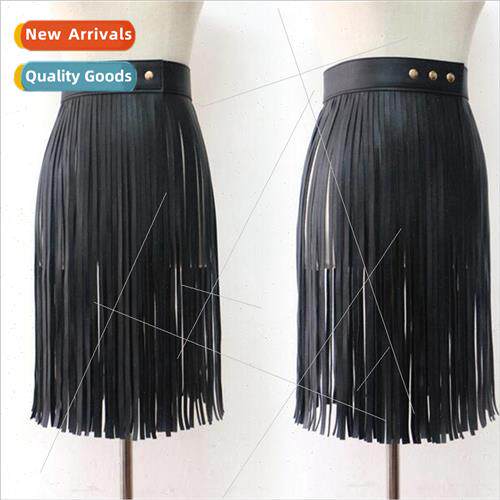 Long tasseled bustier ladies belt gypsy belt women versatile