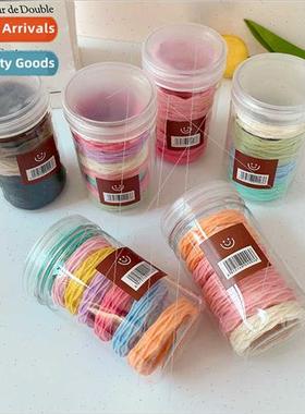 New colorful -injurious hair rubber band thicker high elasti