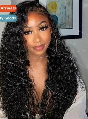 Europe Small Curly Hand Curled Wig Front Lace Lace 13*4 Smal